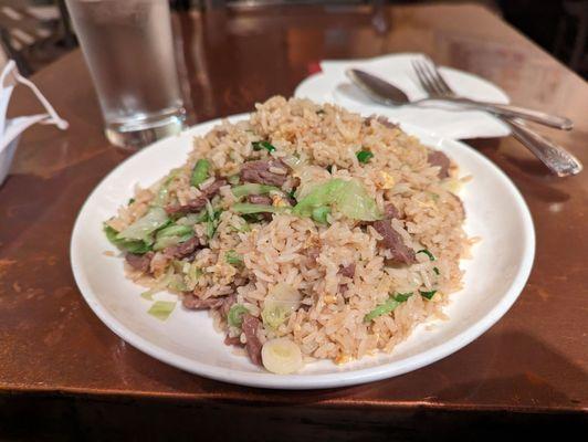 Beef fried rice