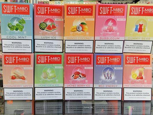 5000 puff rechargeable SWFT mod disposables