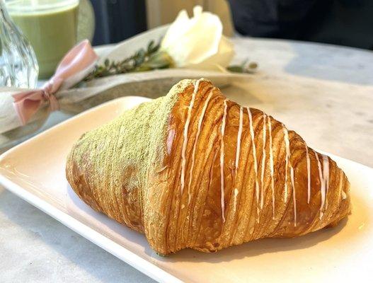 Matcha Croissant