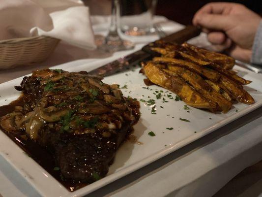 Ribeye w. Gorgonzola