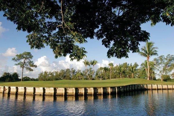 Classic Robert Trent Jones golf course.