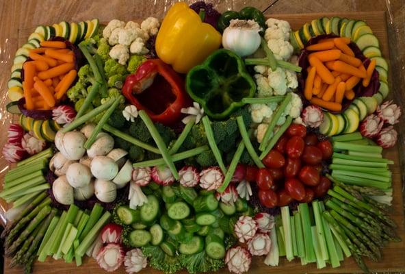 Having a party?  This ain't your average veggie tray.