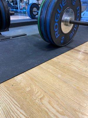 Deadlift platform