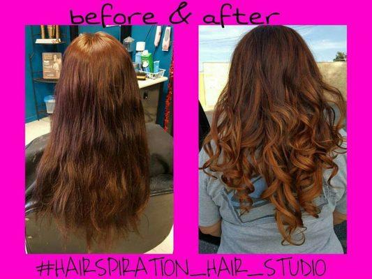 Ombre color correction