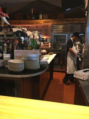 Clean kitchen operation