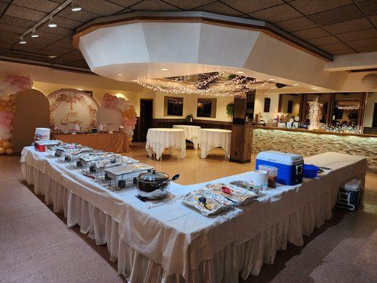 Buffet Setup