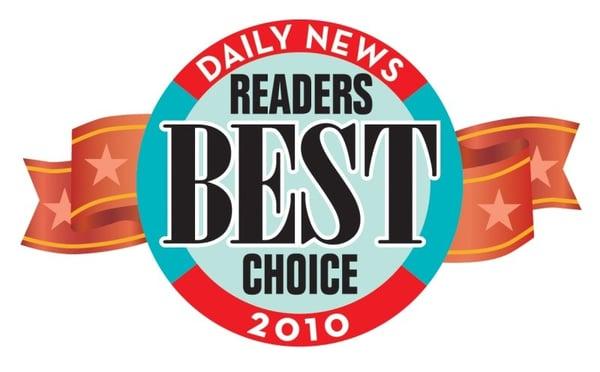 Voted Best Travel Agency by the Clients & Readers of the Daily News