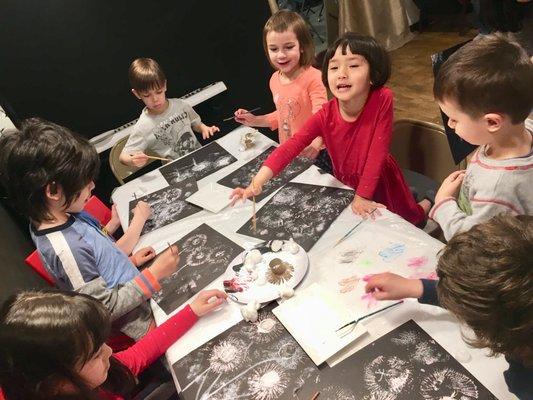 workshops for children and adults in Russian