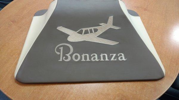 Beech Bonanza custom cup holder