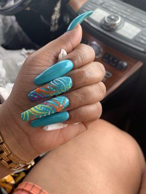 Back in the day nails