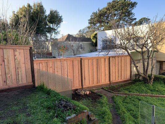 Redwood Fence