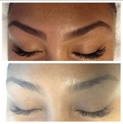 Brow Threading and Brow Tinting