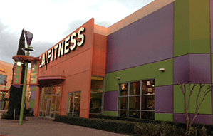 We're located inside of the LA Fitness