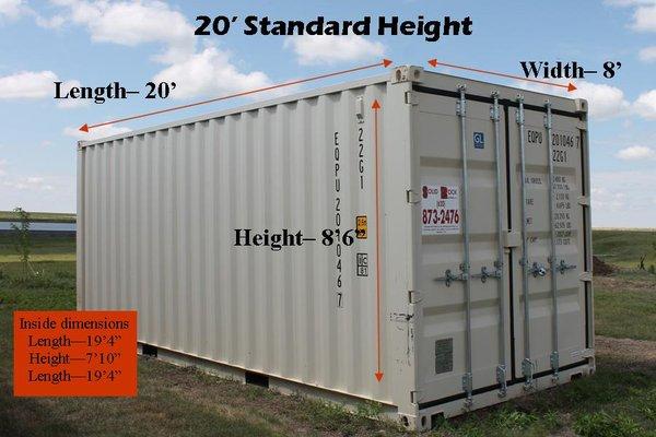 20ft New units