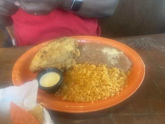 Fried Shrimp and Tilapia...