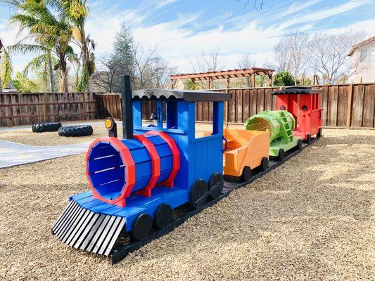 Playground - 25ft Poly Train