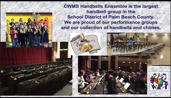 Crestwood has the largest handbells group in PBC!