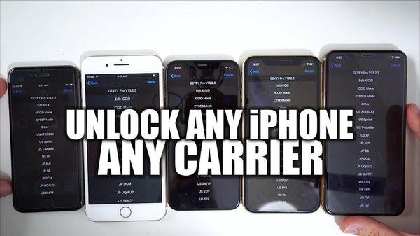 Unlock any iPhone any carrier