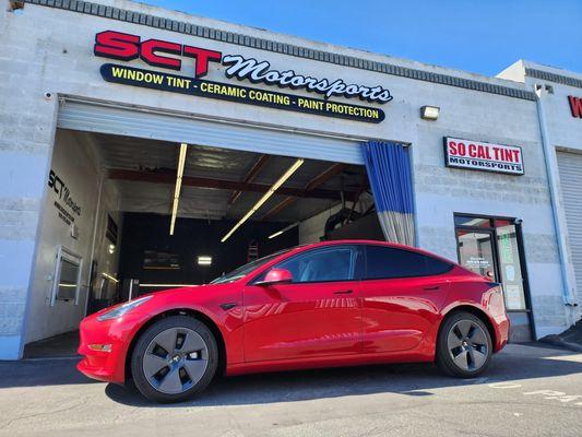 We Specialize in Teslas. We are located right at the corner of 11th street and Central Avenue