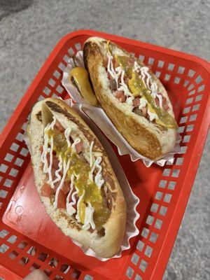 Sonoran hot dog