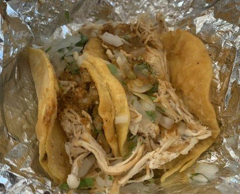 Pollo tacos