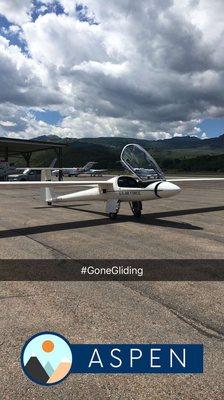 The Stemme motorglider.  Nice and smooth, and the bubble canopy lets you see everything in all directions. Surprisingly roomy as well.