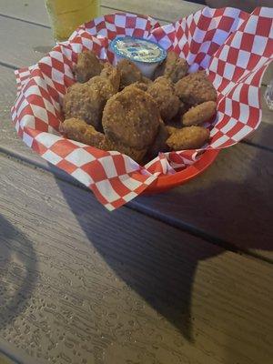 Fried pickles