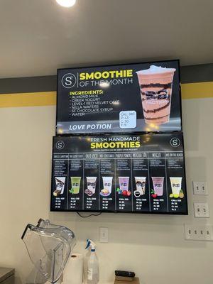 New Smoothie Bar Now Open as of February 2024.