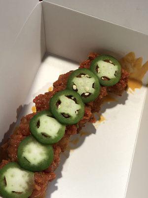 Spicy tuna on crispy rice