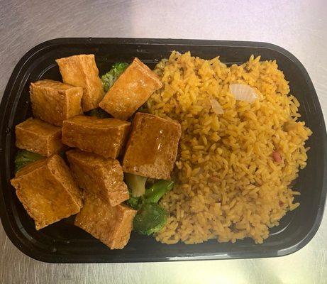 Special Combo-Teriyaki Tofu