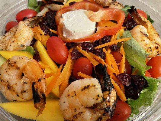 Mango Salad w shrimp