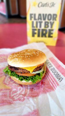 Beyond Famous Star Burger with cheese