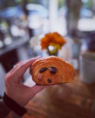 Chocolate croissant- delightful!