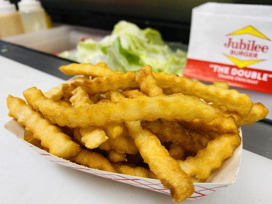 Crispy fries!