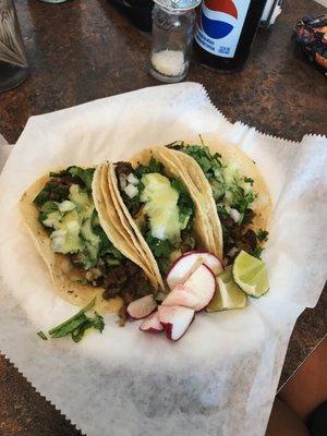 Steak tacos