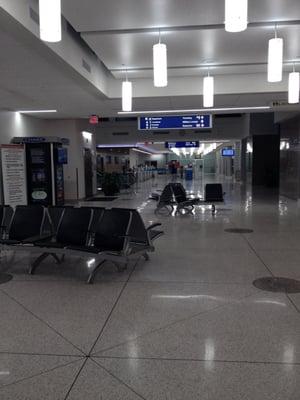 No one is up at this hour, even at an airport.  So why am I ?