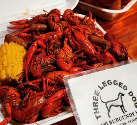 6pm crawfish, get em while you can, they go fast