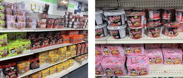 A variety of Ramen!