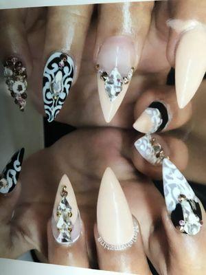 Nail design by Cindy  (Price varies upon design request)