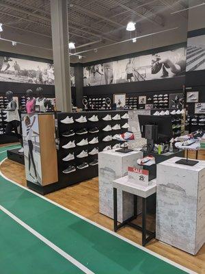 Track in the sneakers section.