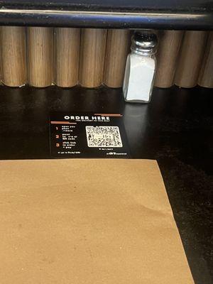 Scan your QR code to dine in for drinks and food !!! Same prices as to Go but services tables at the dining side