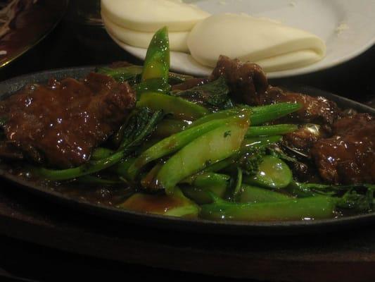 Steak with vegetables