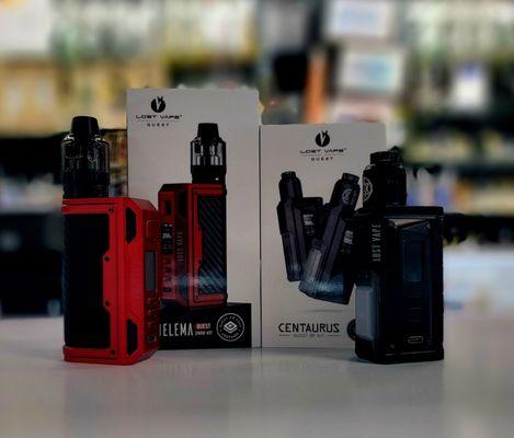 New Lost Vape Thelema device and Centaurs Squonk Mod!