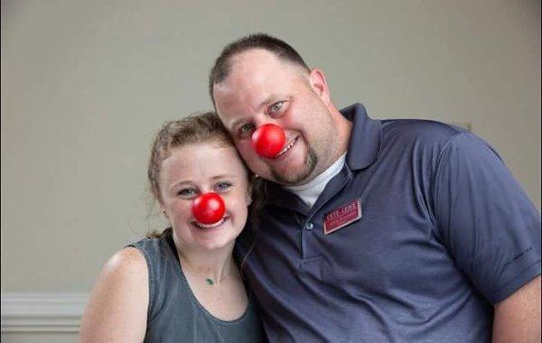 Me and my baby girl!!!#rednoseday