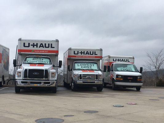 We also rent UHaul's for all your moving needs.