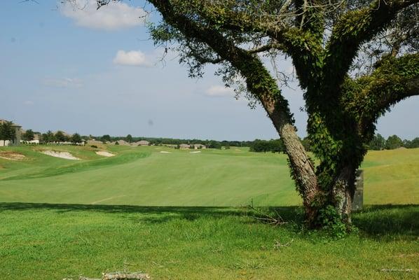 4th hole fairway is wide open - let it rip