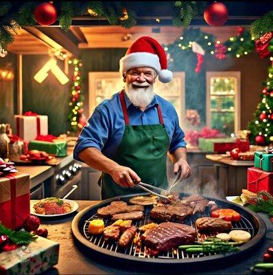 A very merry BBQ Christmas from Smoke 'n' Fire.  May you only get coal for Christmas!