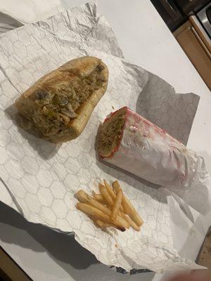 Spicy chicken Philly