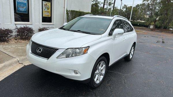 2012 Lexus RX350 white on beige!