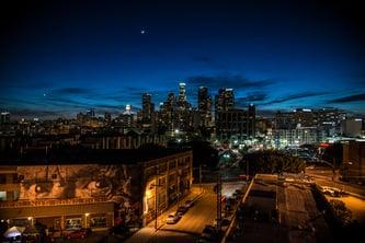 Art's District with Angel City Brewery in foreground